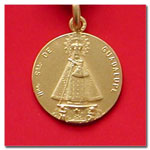 medalla Virgen de Guadalupe